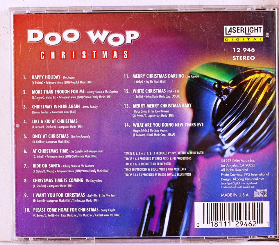Varios Artistas - Doo Wop Navidad [Delta] (CD 1997) Foto 2 de 2