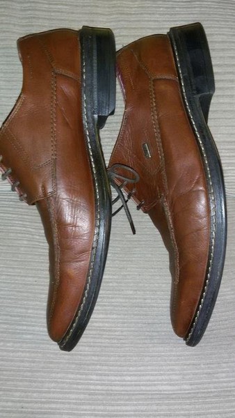 Men Bugatti Heels Brown Leather 46 #6ATQ