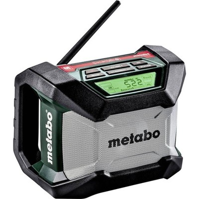 Metabo R 12-18 BT Baustellenradio UKW Bluetooth  Schwarz, Grün, Grau