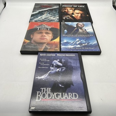 Lot Of 5 Drama/Adventure Movies DVD The Perfect Storm, The Bodyguard And More