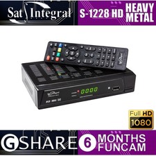 Sat-Integral S-1228 HD HEAVY METAL (! TV SATELLITARE GRATUITA FUNCAM GSHARE 6...