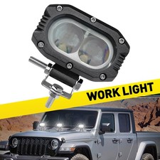 LED Work Light Bar Flood Spot Lights Driving Offroad Car Truck ATV SUV 8000Lm