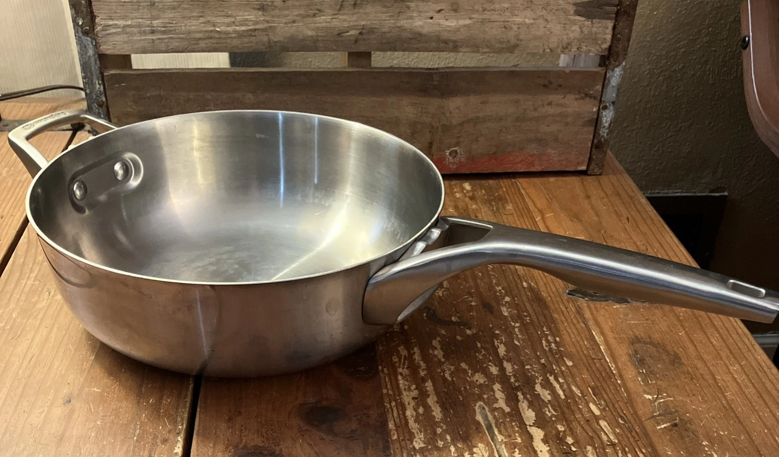Calphalon Premier 4 Qt Induction Stainless Skillet 141