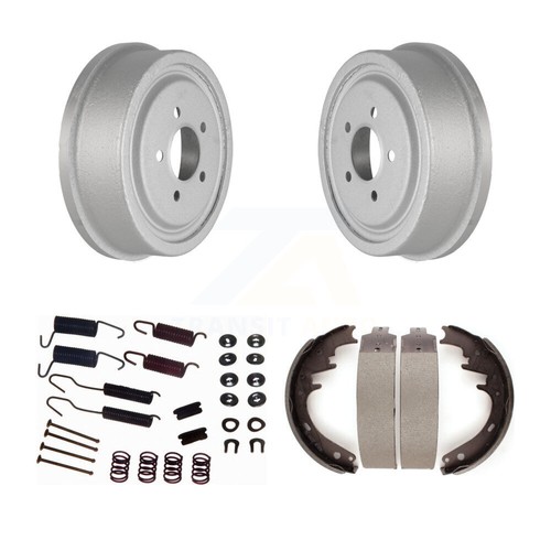 Rear Coat Brake Drum Shoe Spring Kit For Ford F-150 F-100 With 10" Diameter - Picture 7 of 12
