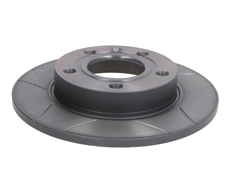 2x Brake disc solid 08.9136.75 BREMBO for AUDI SEAT - Image 4