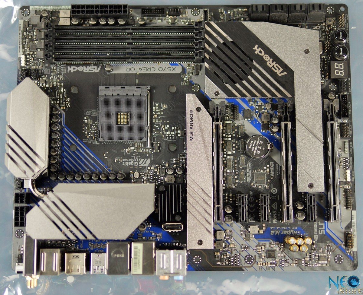 Asrock Am4 Motherboard With Thunderbolt ASRock X570 Phantom Gaming