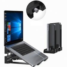 Vertical Laptop Stand Heat Dissipation Non-slip Gravity Holder Tablet Fixed Stan