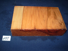 Apfel Apfelbaumholz Holz   Drechselholz  120 x 190 x 42 mm   Nr  175