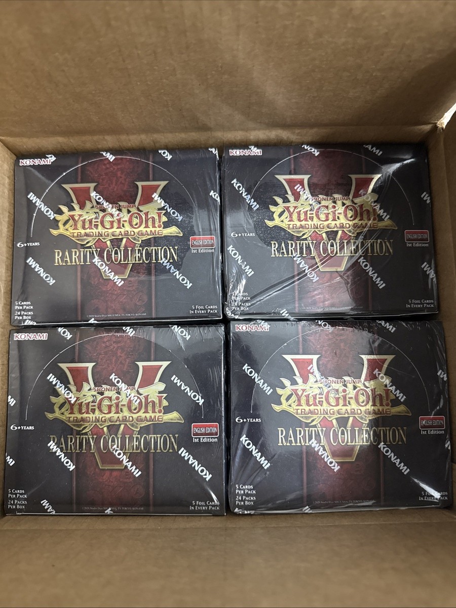 rarity collection booster box 25th Anniversary 2 Display 4 slots pull from that main card pool YuGiOh Rarity Collection 5 Booster