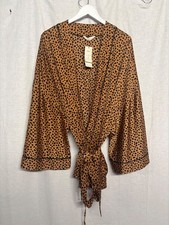 M&S BNWT DAY DREAM DUVET DAYS DREAM SATIN ROBE SIZE 20 RRP £45 CG S15