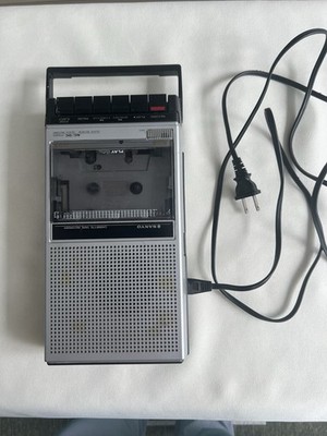 Sanyo Slim Line 4 Portable Cassette Tape Recorder Tested Works