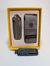 Brand New Leatherman Charge Plus TTi Multitool with Nylon Sheath - S30V Blades
