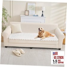 Couch Cover for Dogs, Non Slip Fuzzy Pet Couch Covers for Sofa,Pet Friendly