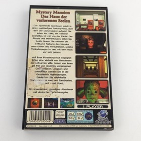 Sega Saturn Spiel: Mystery Mansion das Haus der verlorenen Seelen OVP (PAL EUR)