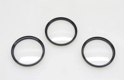 JAPAN Asanuma 52mm Lens Filter Set +1 +2 +4 for Close-Up Macro Photography MINT