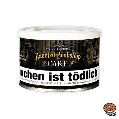 Cornell & Diehl HAUNTED BOOKSHOP CAKE Pfeifentabak aus USA 57g Dose