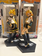 Proyecto DIVA Arcade Kagamine Rin & Len conjunto de 2 figuras JAPÓN