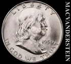 1950-D Franklin Half Dollar - FBL - Choice Gem Brilliant Unc++++  #K1192