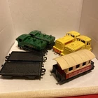 Matchbox Lesney Superfast Train Bundle - Locos, Trucks & Carriage - Used.