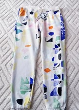 Billionaire Boys Club BBC Star Dust Joggers Multi Color Butter Cream Men Size XL