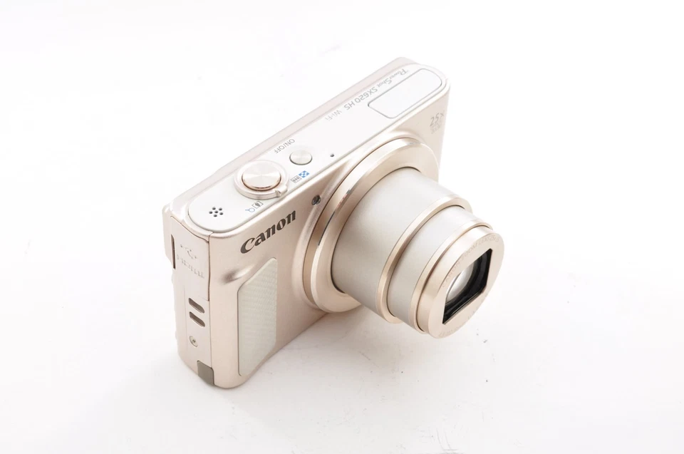 Canon PowerShot SX620HS 20.2 MP White Digital Camera From Japan [in Box Mint] 32 - Image 4 of 4