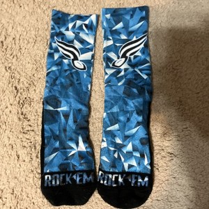 Philadelphia Soul Rock Em Socks Size L/XL Large AFL Arena Football