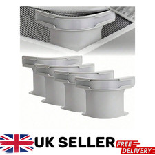 4-Pack Heavy-Duty Bedsheet Corner Clips &ndash; Durable Sheet Grippers for Secure Fit