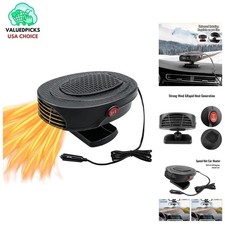 12V 150W Car Heater - Fast 30s Defrosting  Adjustable Airflow for Safety