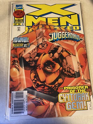 X-Men Unlimited #12 (1996, Marvel) the juggernaut prisoner of the