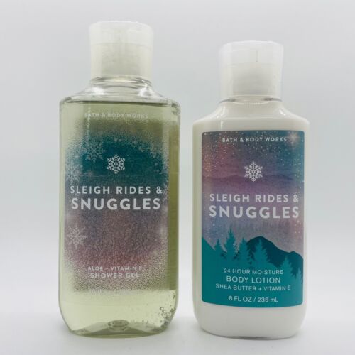 2er-Pack Bad & Body Works Schlittenfahrten & Kuscheln Duschgel & Körperlotion Set - Bild 2 von 3