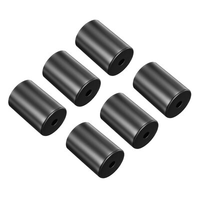 E26/E27 Lampenfassung 6Pack Flach Sockel Beleuchtung für Kronleuchter Schwarz