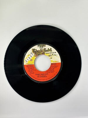 THE DYNAMICS FUNKEY KEY/COUNT YOUR CHIPS 45 BLACK GOLD RECORDS WWS-9