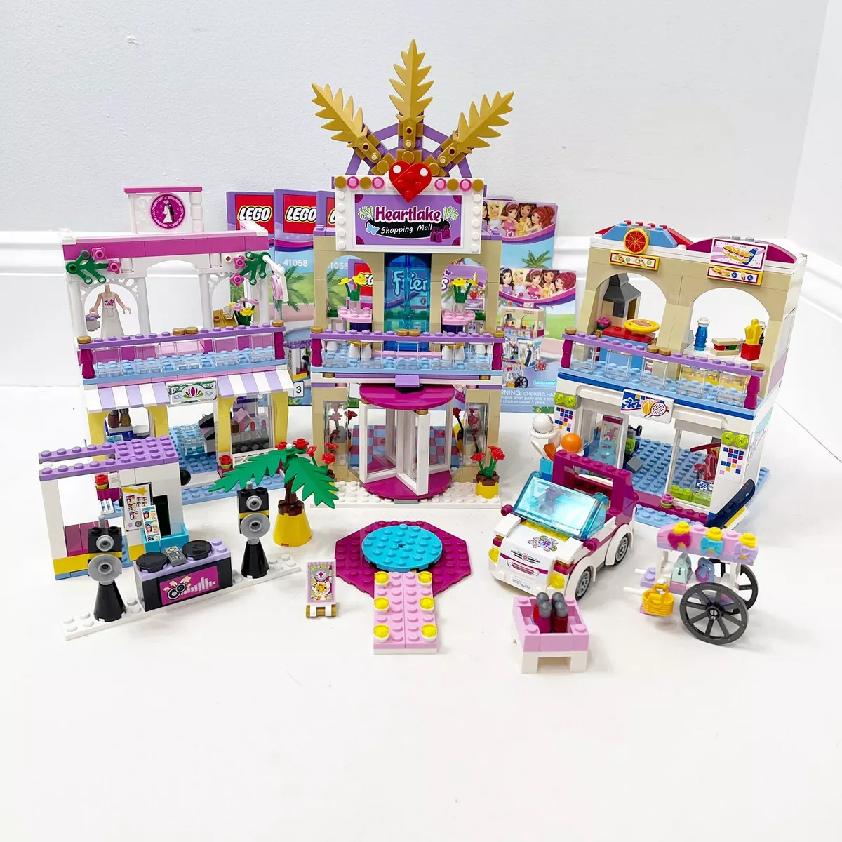 LEGO Friends 41058 Shopping Mall Retired W/ Manuals | eBay