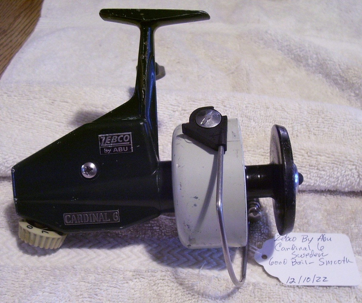 121022 ZEBCO BY ABU CARDINAL 6 REEL SMOOTH | eBay