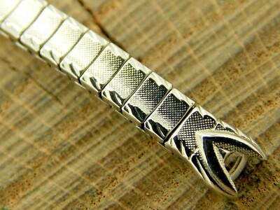 NOS Speidel Vintage Watch Band Expansion Stainless Steel C-Ring Bracelet Unused