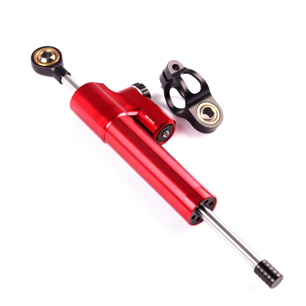 Red Universal Stabilizer Steering Damper For Honda Ninja ZX6