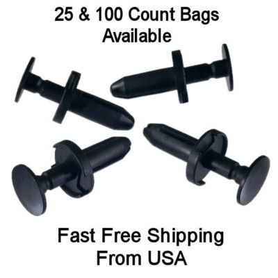 Bumper Push Clip Retainer Nylon Fits Chrysler 6504521 Auveco 19422