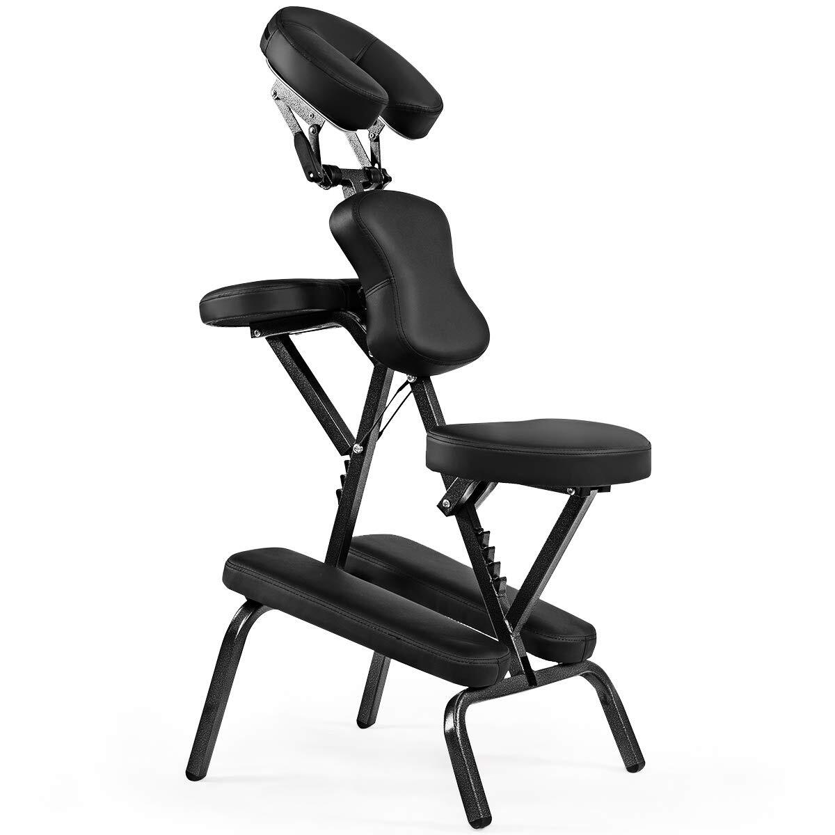 Mobil Massagestuhl Tattoostuhl Klappbar mit Tragetasche Massage Stuhl