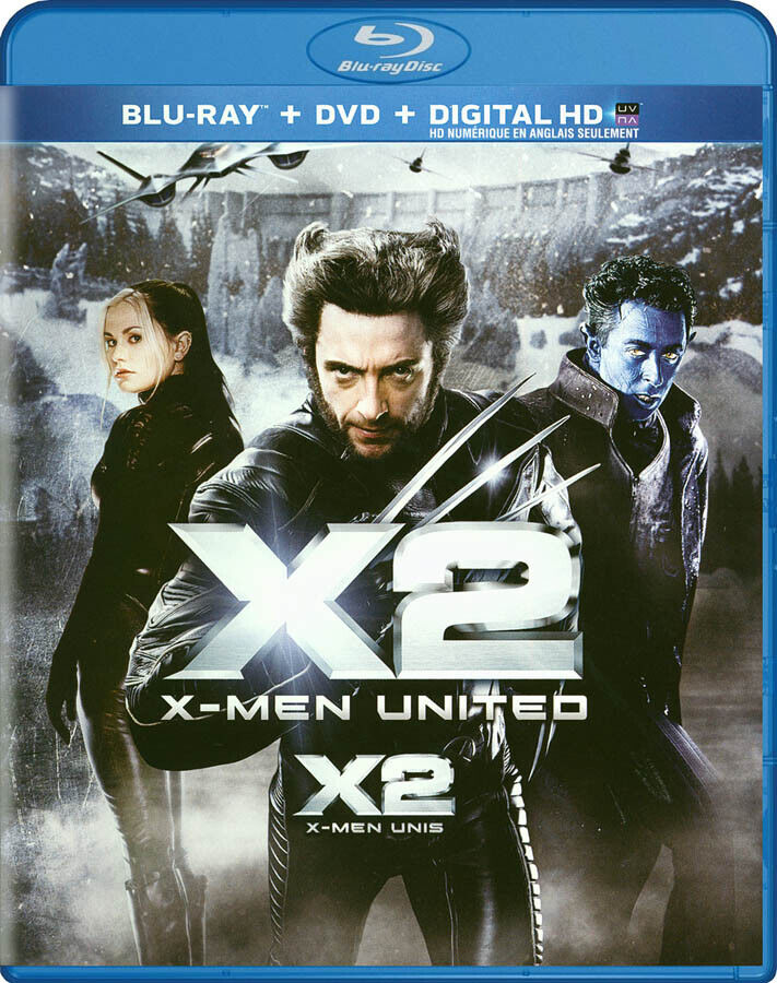 X-2 : X-MEN UNITED (DVD/BLU-RAY) (BLU-RAY) (BILINGUAL) (BLU-RAY)