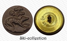 Bouton de vénerie- Rallye Saint-Leu, à Mr.Bellot (1987) France. 25 mm