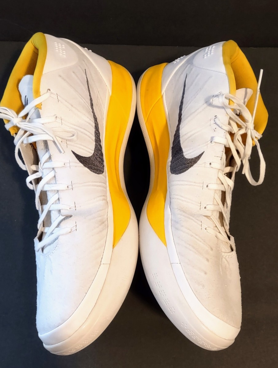 Size 18 - Nike Kobe A.D. Mid White Yellow for sale online | eBay