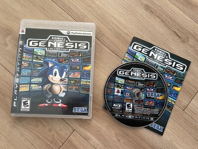 Sonic's Ultimate Genesis Collection PS3 Complete In Box (Playstation 3, 2009)