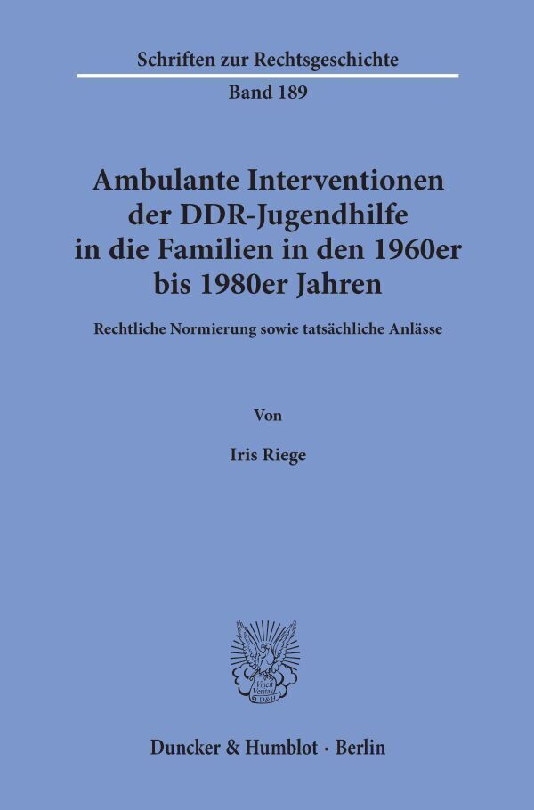 Thumbnail - Ambulante Interventionen Der Ddr-jugendhilfe In Die Familien In Den