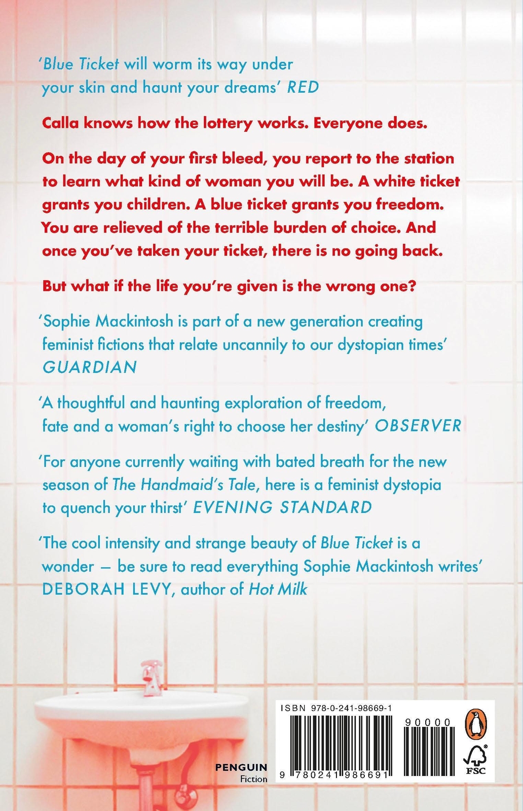 Thumbnail - Sophie Mackintosh | Blue Ticket | Taschenbuch | Englisch (2021) | 304