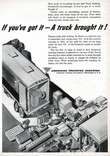 American Trucking Industry A TRUCK BROUGHT IT...