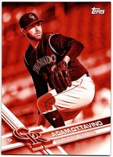 2017 Topps Red Jumbo 5x7 Adam Ottavino 2/5 Colorado Rockies #COL-14