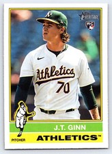 2025 Topps Heritage - JT Ginn #290 (RC)