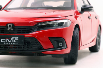 1/18 Honda CIVIC 2022 11th Diecast Metal Car model Toys Hobby Gift