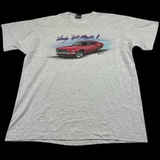 VTG Ford Mustang T Shirt Men XL 69 Art 90s Screen Stars Best Single Stitch 1969 