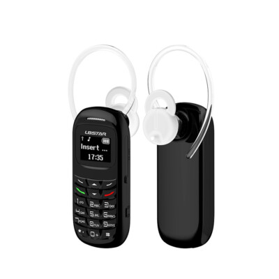 L8star Mini GSM Mobile Phone Bluetooth Dialer Earhook Headset BM70 Cellphone